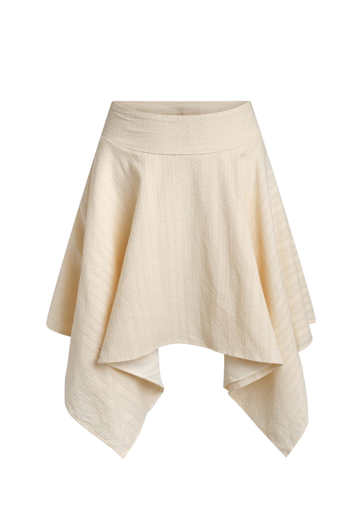 Solar Midi Skirt - in Cream