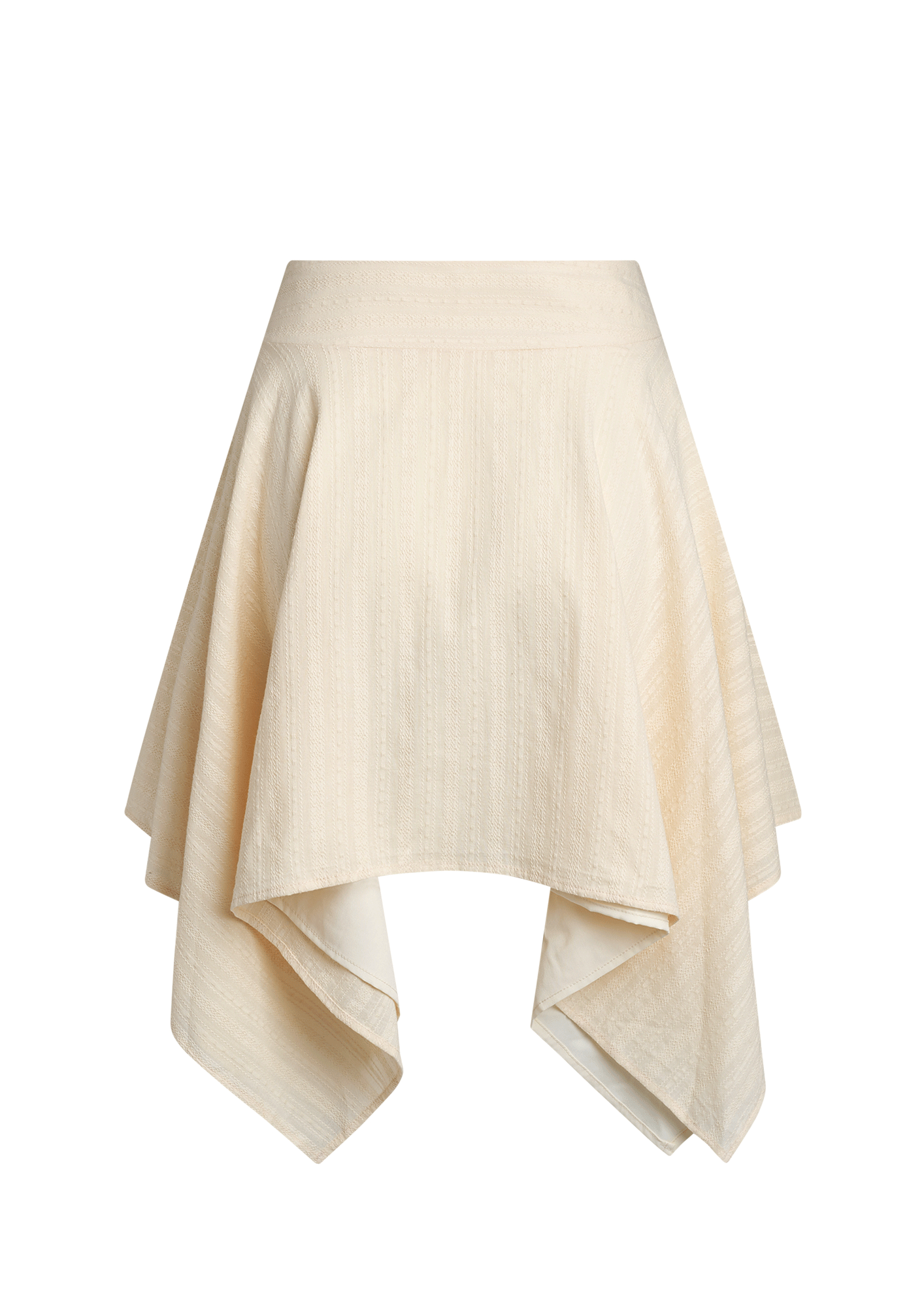 Solar Midi Skirt - in Cream