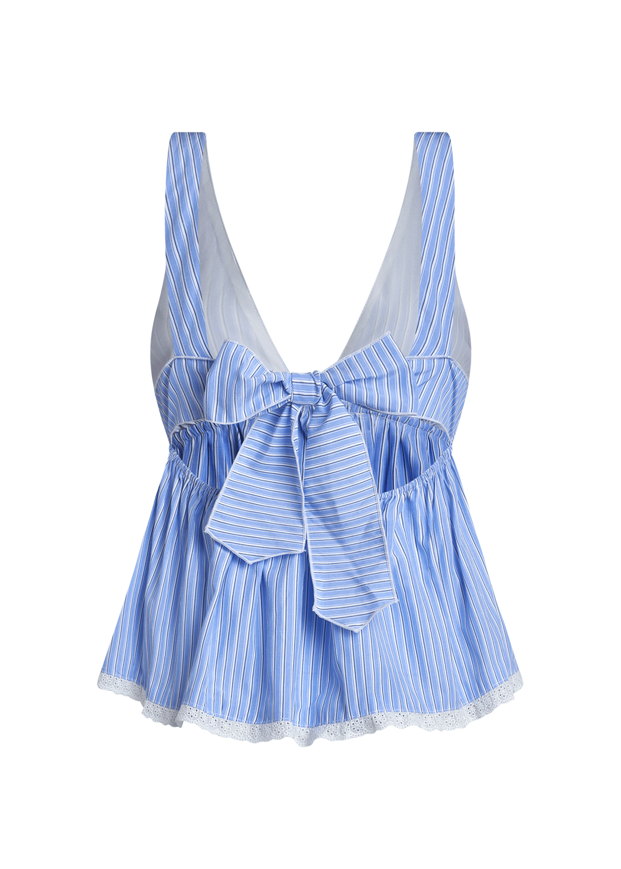 Vita Top - in Blue Stripe