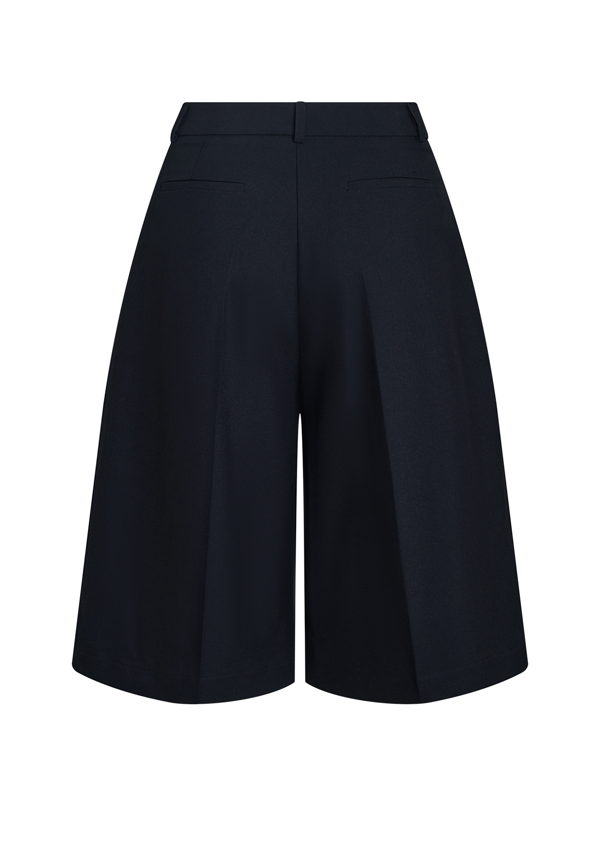 Ivy Culotte Shorts - in Black