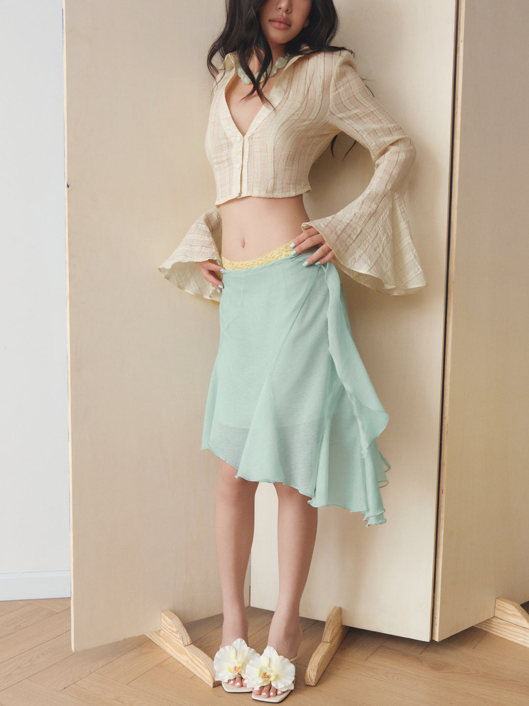Seven Heaven Skirt - Mint