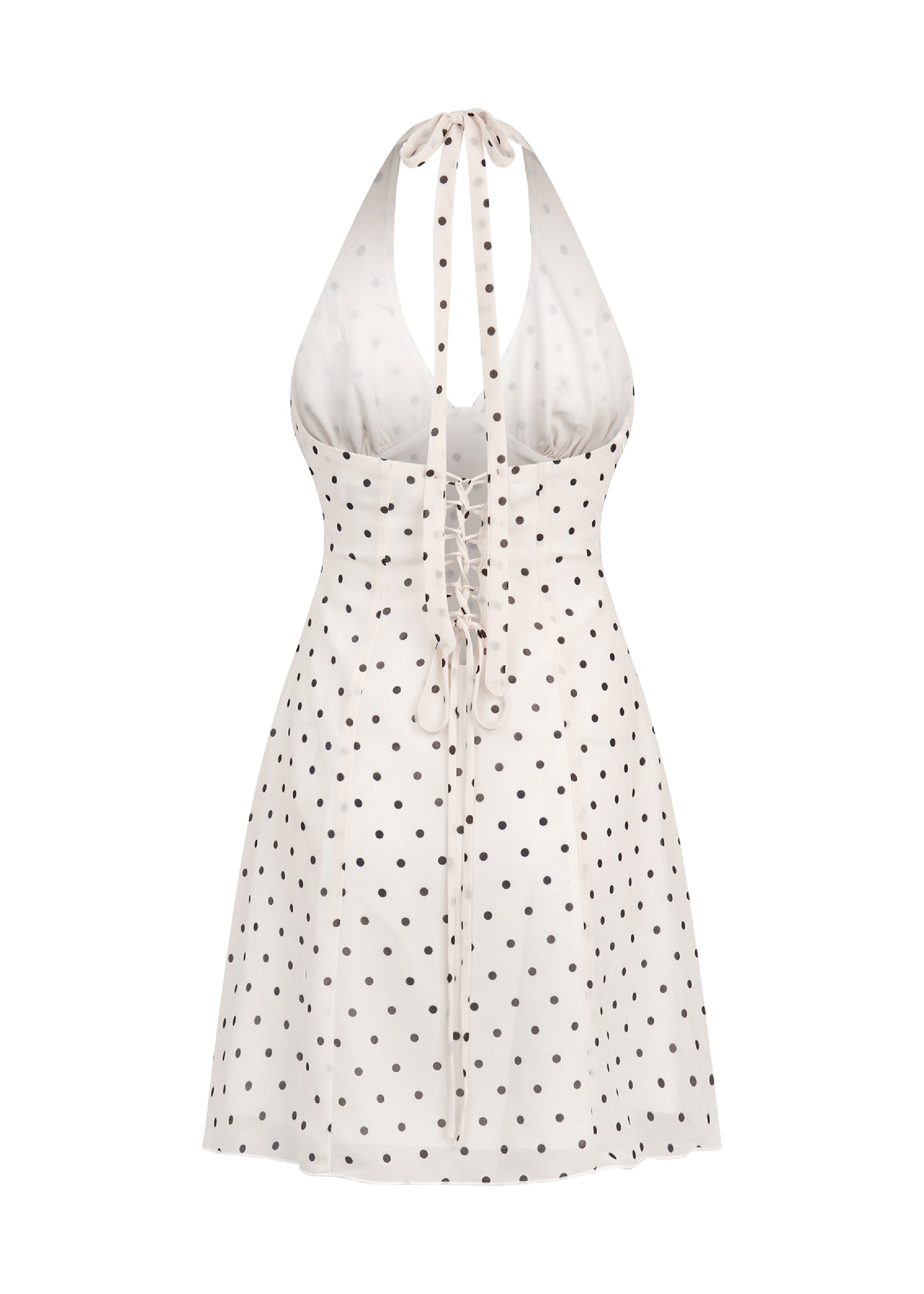 Rosette Dress - Polka Edition