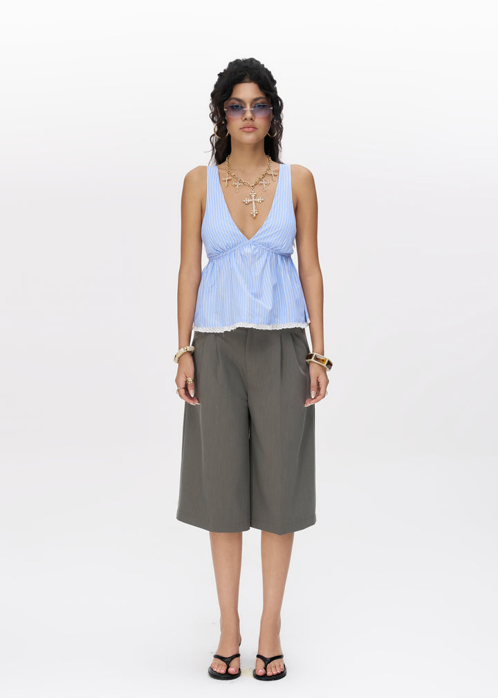 Ivy Culotte - in Grey